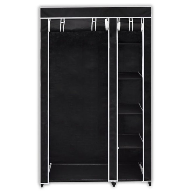 Garde-robe pliante Kingston Seymour, Noir
