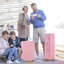 Ensembles de bagages 3 pièces, valises rigides durables en ABS rigide avec roues pivotantes doubles 20/24/28 pouces