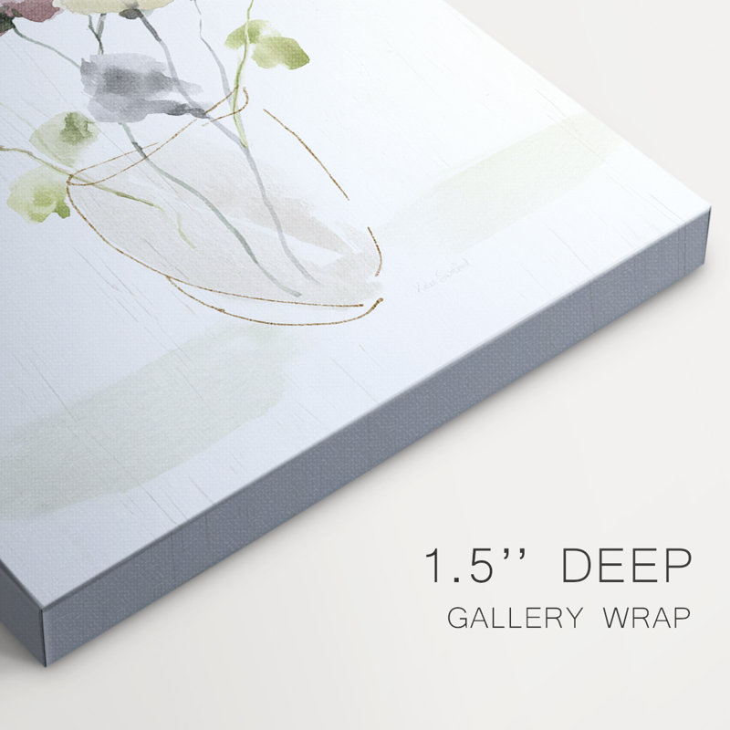 Choisissez la toile tendue I-Premium Gallery de Happy Bouquet - Prêt à accrocher, H 36 po x l 48 po