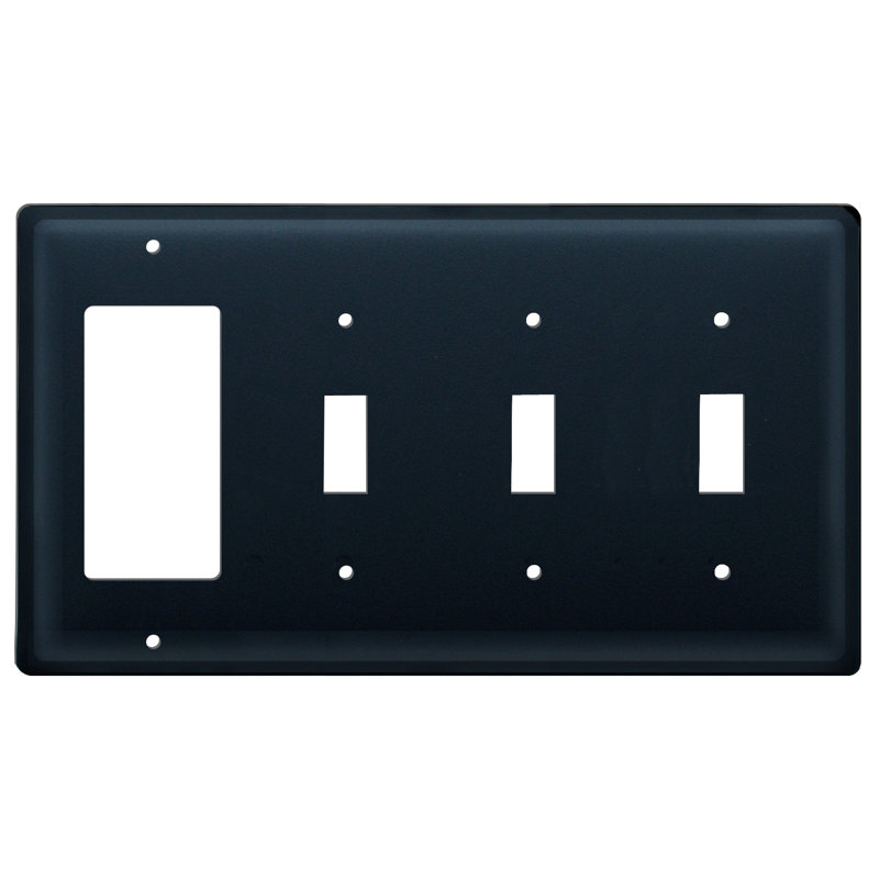 No Subject 4 - Gang Combination Plate Standard Combination Wall Plate