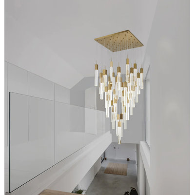Lustre suspendu en cristal 41 lumières Modern