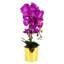 Plastic, Silk Artificial Arrangement in Pot-101685264