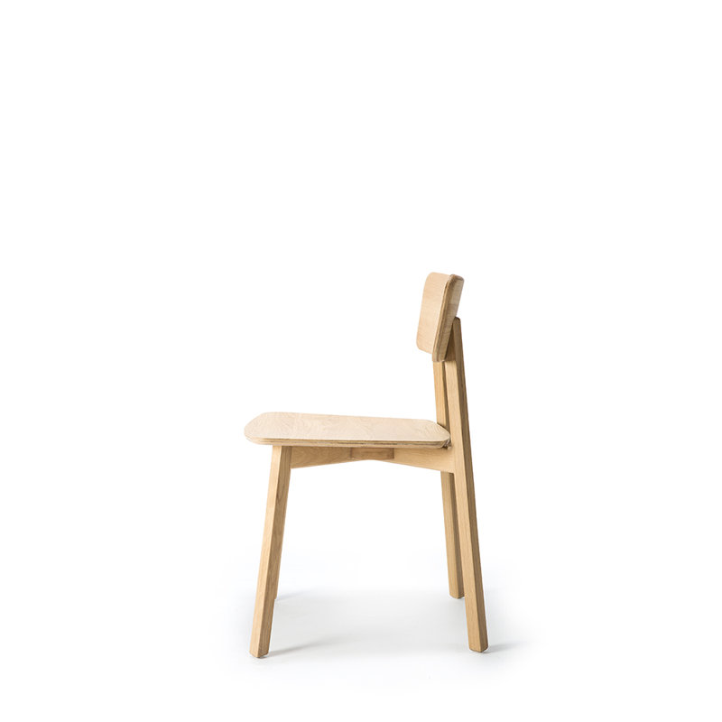 Casale Solid Wood Dining Chair, Varnish