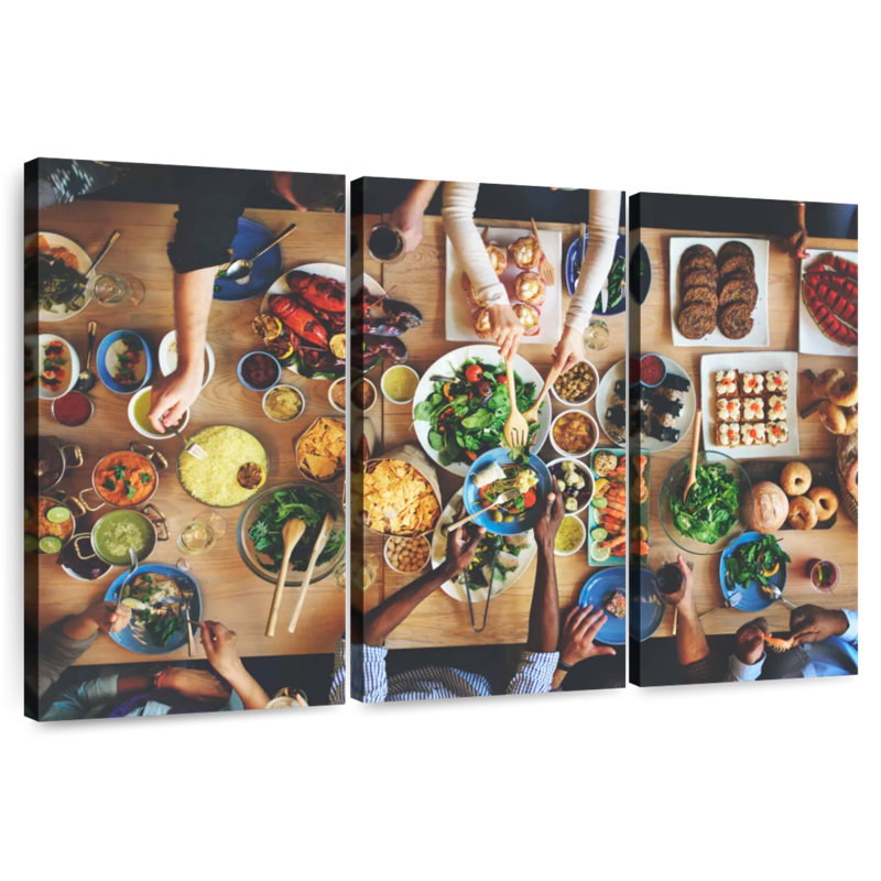Yarlin Dinner Party, 20" H x 33" W