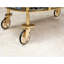Savannah Breeze Serving Cart - Bright Gold