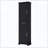 Freestanding Tall Bathroom Cabinet Two Doors Adjustable Shelves-1683903812