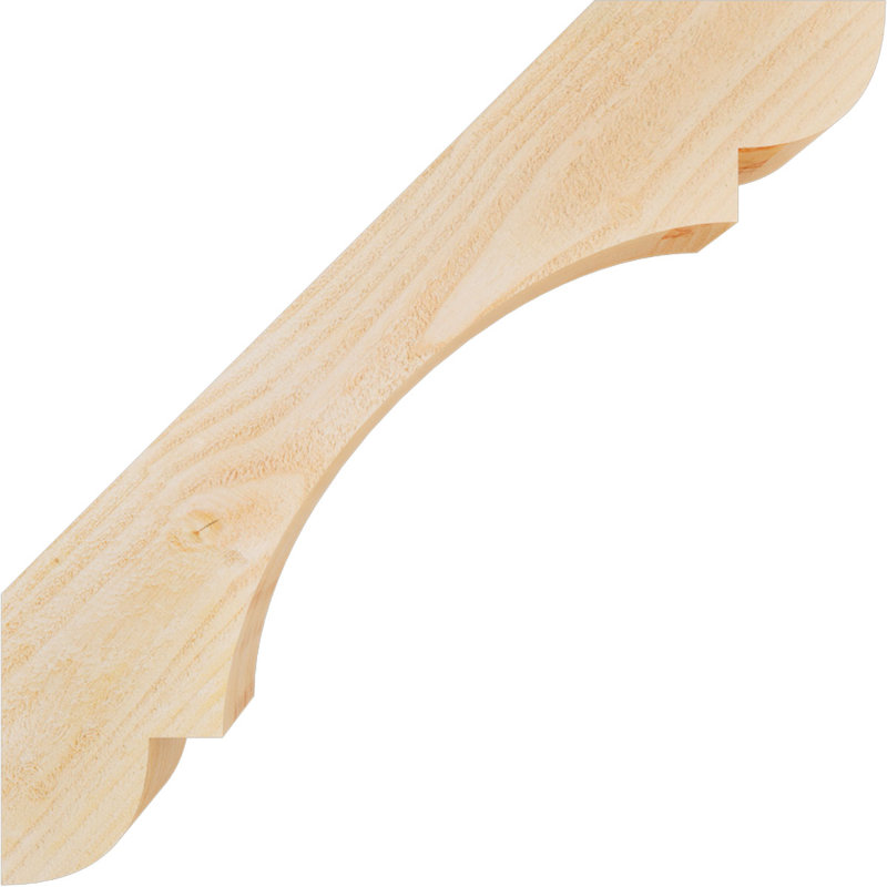 Attelle de genou olympique, Sapin de Douglas, H 24 po x l 4 po x P 24 po, Sciage brut