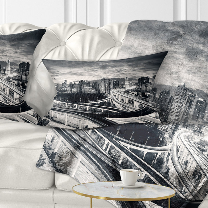 Coussin lombaire d’été paysage