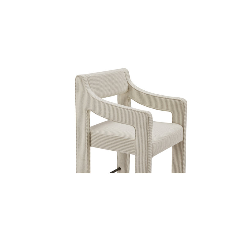 Elise Counter Stool Ochre, Beige Cream