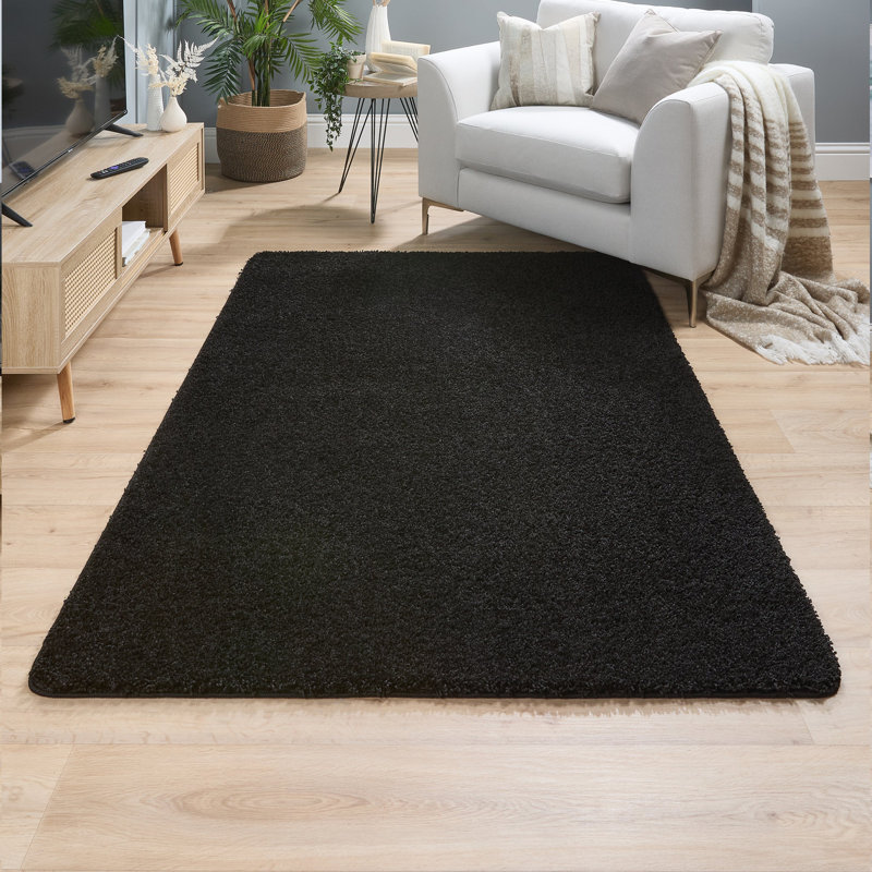 Solid Colour Machine Tufted Area Rug, Rectangle 140 x 200 cm