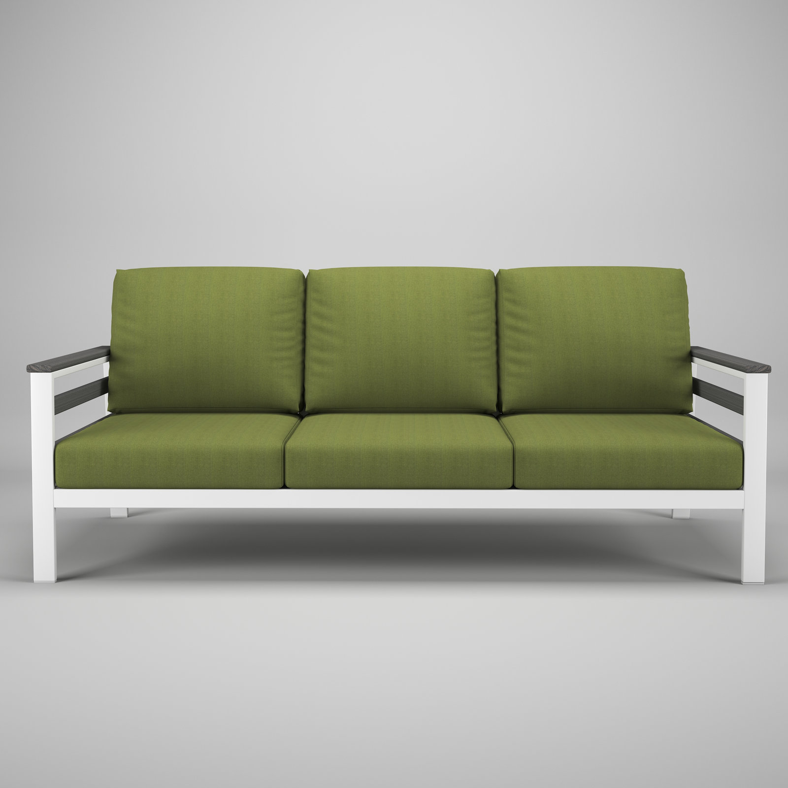 Townsend 80" Sunbrella® Patio Sofa, Spectrum Cilantro