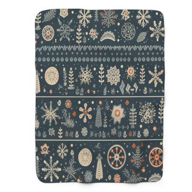 Flurry Bits - 1 Piece Premium Blanket, 50" W x 60" L