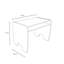 Kids 2 Piece Rectangular Arts And Crafts Table and Chair Set-1146771934