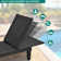 Alizay 74" Long Outdoor Resin Reclining Chaise Lounge