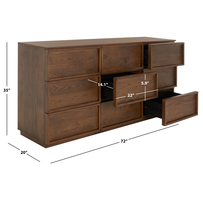 Hudson 9-Drawer Dresser 