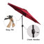 Parasol de marché octogonal 9 pi Riya-1049646801
