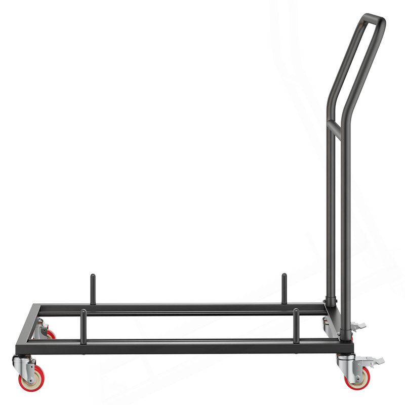 Chariot pliant pour 25 chaises en forme de L horizontal pour 300 chaises