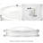 Daphne Double rings Dimmable 11 3/4" LED Flush Mount Ceiling light-73513834
