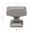 Deco 1 1/8" Length Bar Knob Multipack-15187579