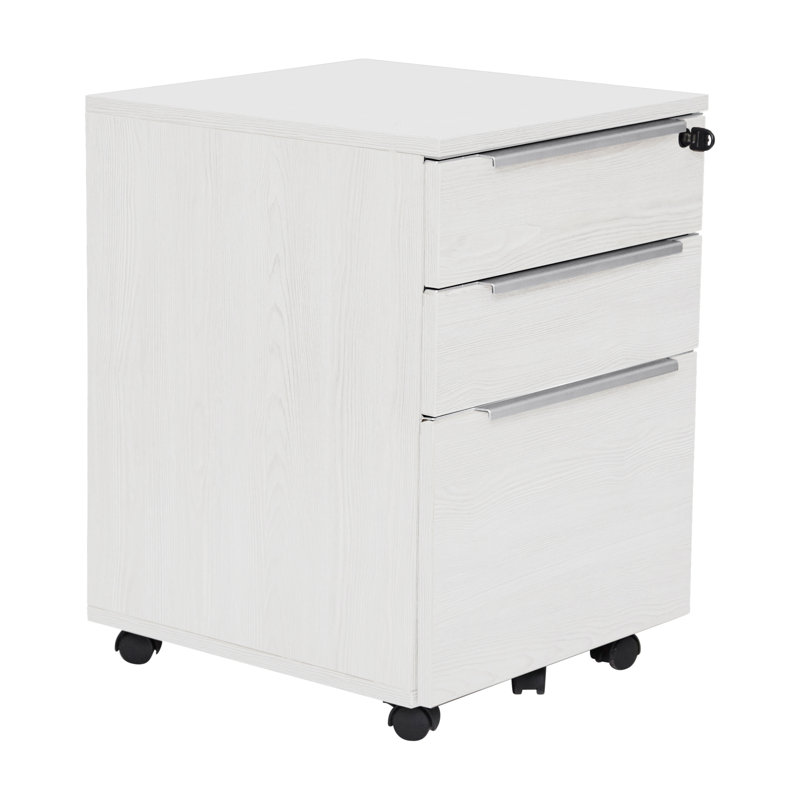 Maysey 4 Piece Writing Desk Office Set, White
