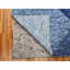 Tapis surdimensionné en laine bleu noué à la main 12 pi 2 po x 18 pi 3 po BDC1E04A6E144A029A181F8204802A64