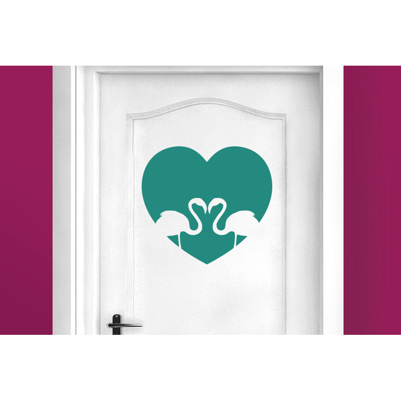 Animals Wall Decal, Aqua Green
