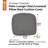 Pina Water Resistant Outdoor 4 " Dining Chair Seat Cushion-791500609-791500636