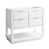 White/Brushed Silver