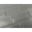 SAMPLE - Frosted Elegance Matte Beveled Glass Subway Tile