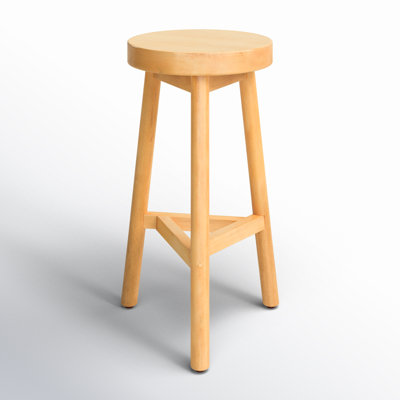 Severine Solid Wood 25.60'' Counter Stool
