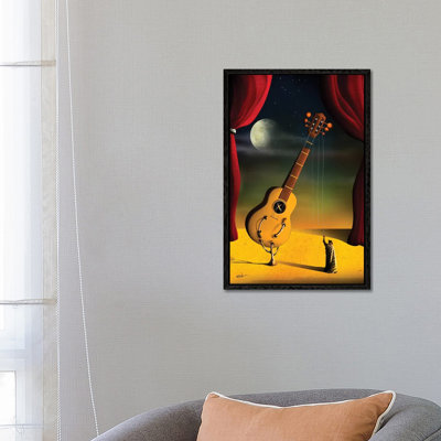 Violao (Guitar) 1 Piece Wall Art on Canvas