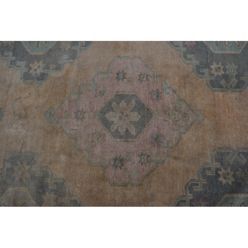 Tapis de couloir turc vintage vert pour décoration intérieure bohémienne, idéal pour la cuisine ou les escaliers