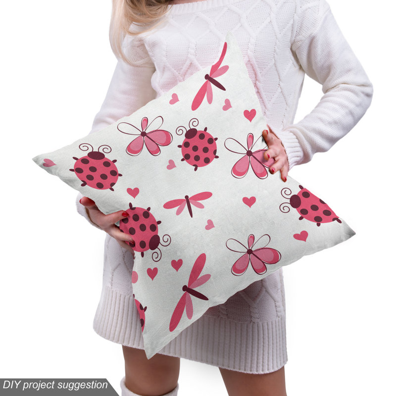 Tissu coccinelles, l 58 po x L 180 po