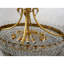 Lustre suspendu en laiton clair Crinoline-89994241-89994242-89994243