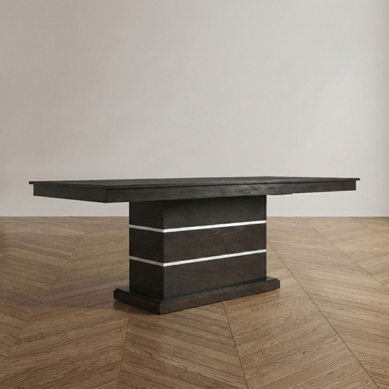 Cirra Extendable Solid Wood Base Dining Table