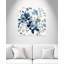 Indigo Garden II - peinture sur toile sans cadre-59187175