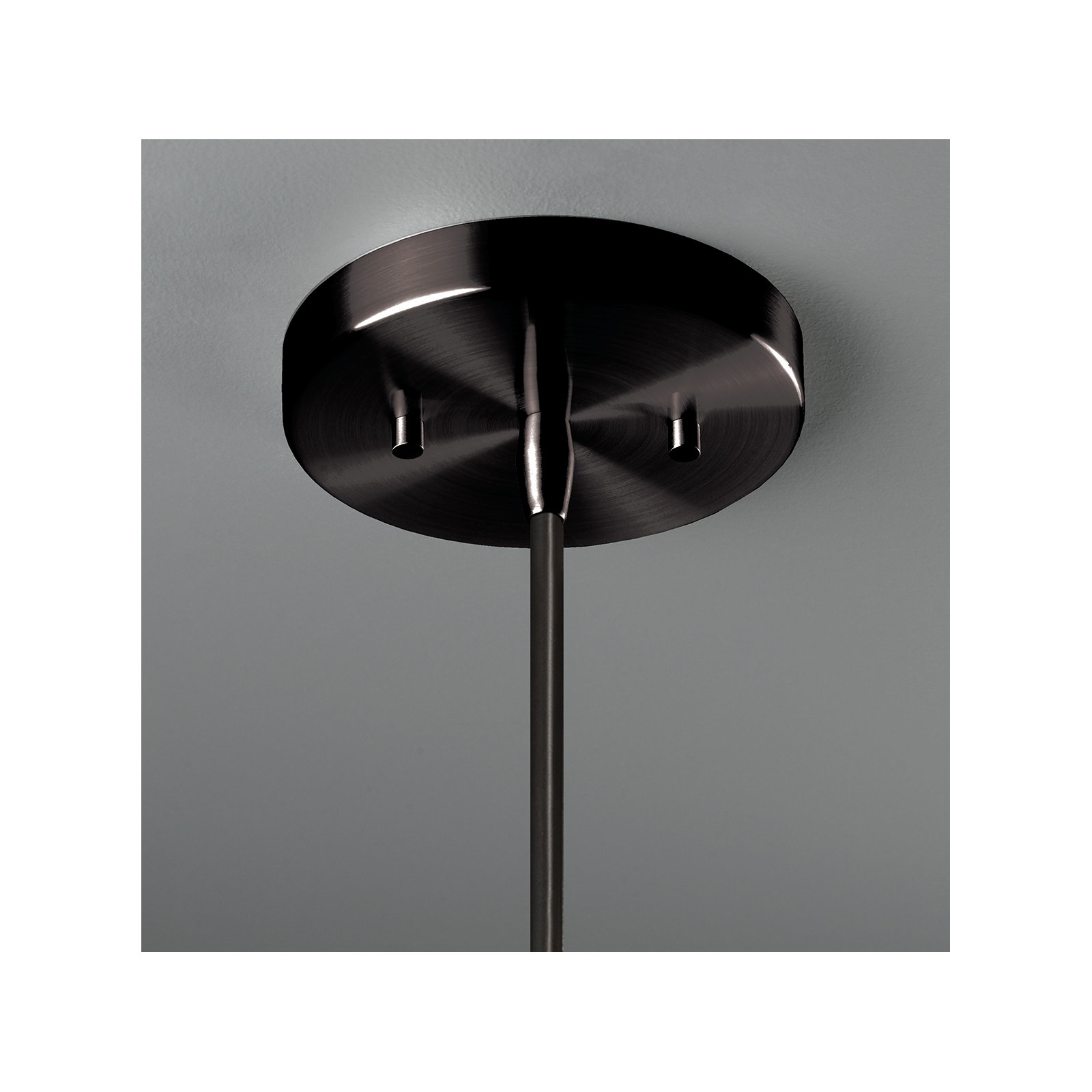 Logan 1 - Light Single Globe Pendant, Matte Black, Terra Cotta