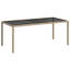 Castora Rectangular Glass Metal Outdoor Dining Table 100 cm D-397427432