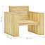 Jeffers Pine Outdoor Lounge Chair