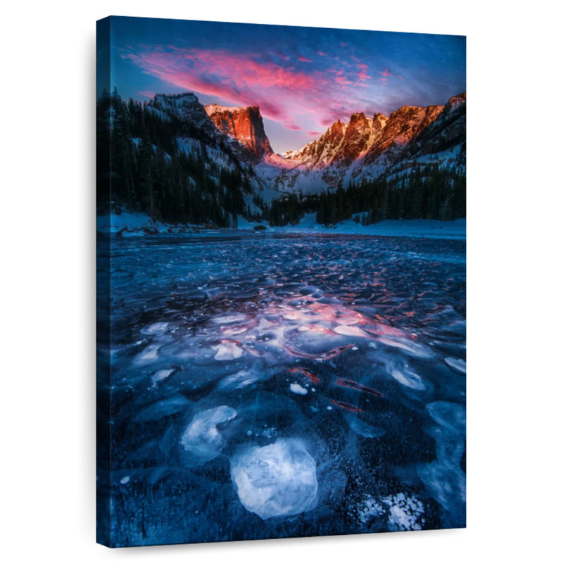 Alvord Wintry Dream Lake, H 24 po x l 16 po
