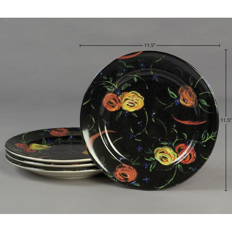 Round Rose Plate