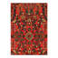 Mikihisa Oriental Area Rug in Red
