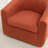 Odey Upholstered Swivel Barrel Chair-479968157