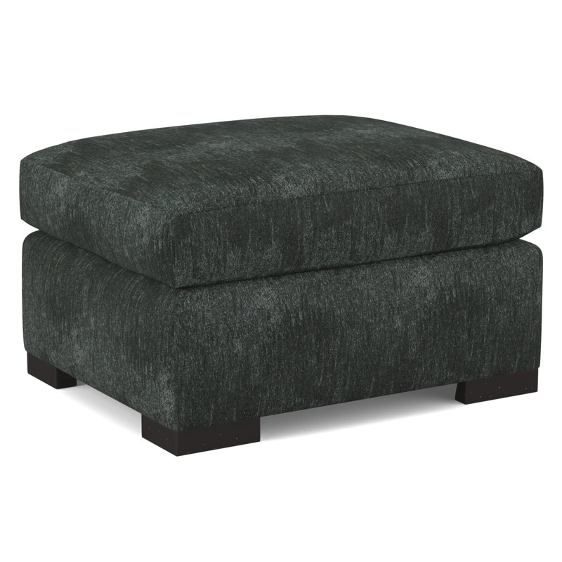 Square Ottoman, 61597-78, Weathered Gray