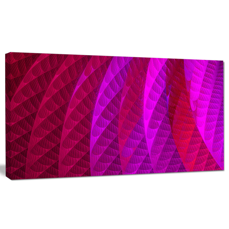 « layered rose psychédélique design », impression sur toile, H 16 po x l 32 po x P 1 po