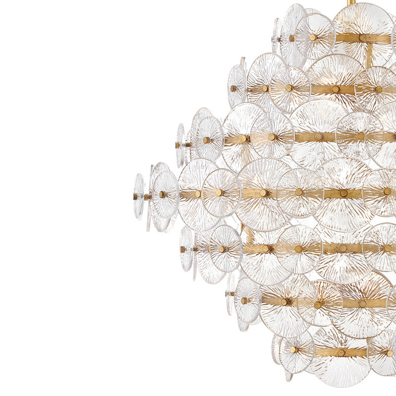 16 - Light Unique Tiered Chandelier