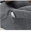 Fauteuil inclinable électrique en chenille Kayla Gray