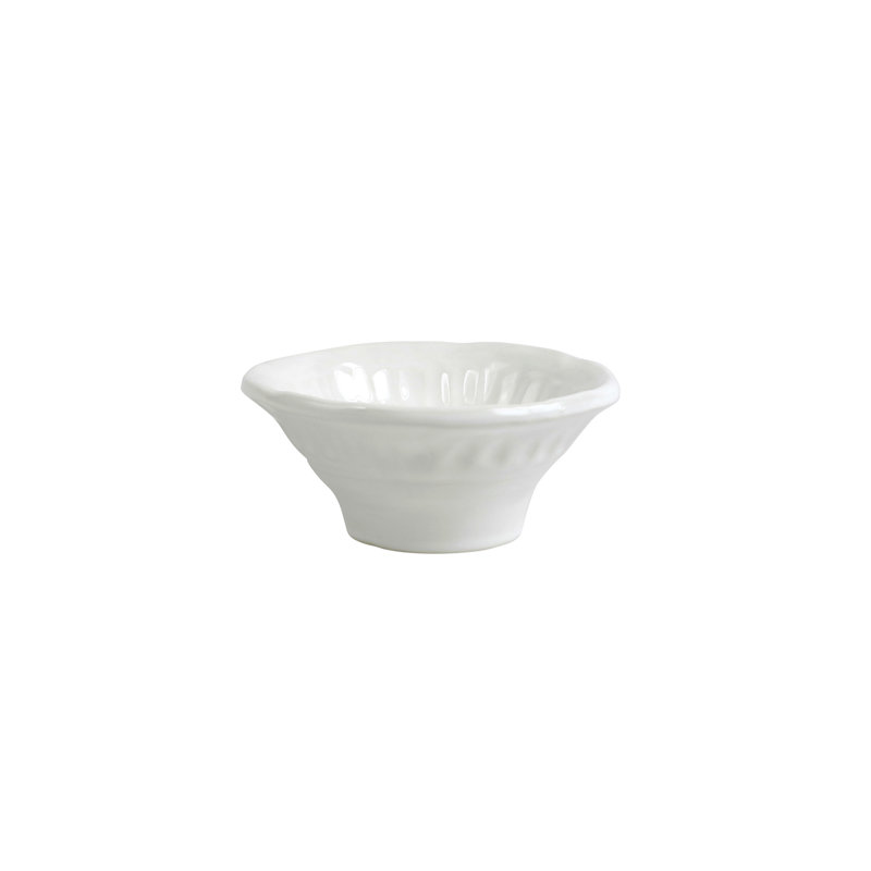 Pietra Serena Handmade Stoneware Dipping Bowl