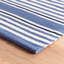 Rugby Stripe Denim Handwoven Indoor/Outdoor Rug-30602140