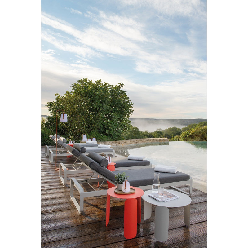 Bellevie Sunbrella Outdoor Dining Chair, Gray Taupe